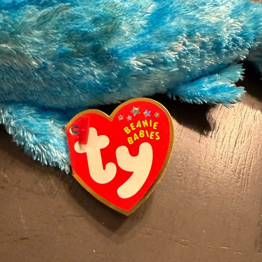 Y2K Ty Beanie Babies Blue Shark “Sledge”